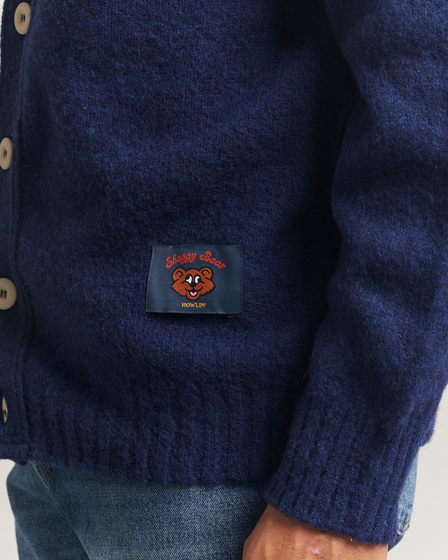 Herre | Trøjer | Howlin' | Shaggy Bear Cardigan Magic Blue