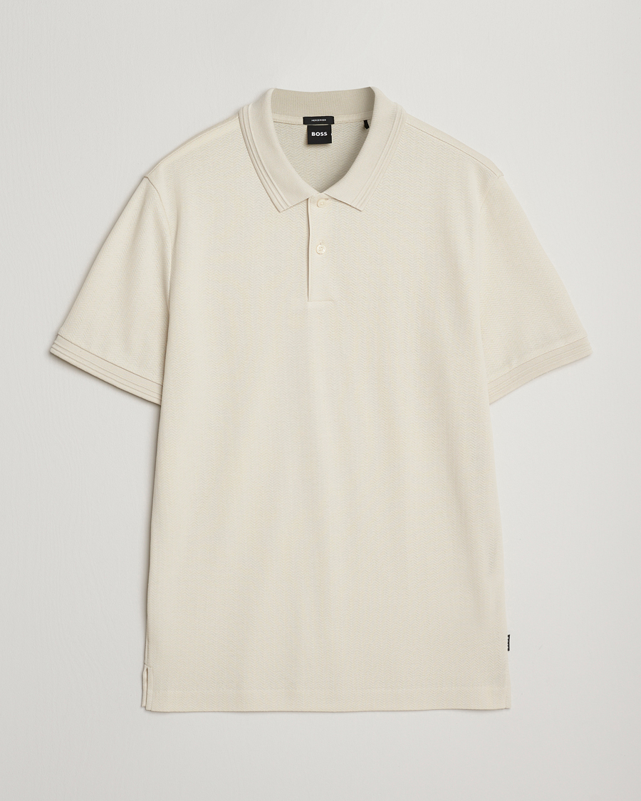 Herre | Polotrøjer | BOSS BLACK | Parlay Structured Polo Open White