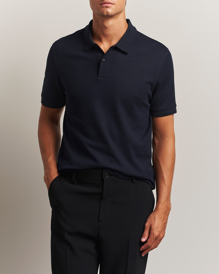 Herre | Polotrøjer | BOSS BLACK | Parlay Structured Polo Dark Blue
