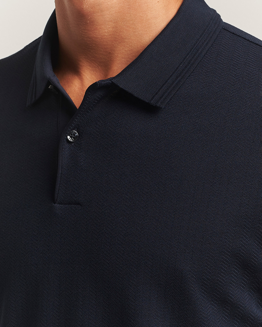 Herre | Polotrøjer | BOSS BLACK | Parlay Structured Polo Dark Blue