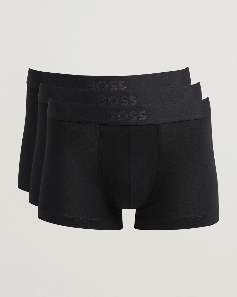 Herre | Undertøj | BOSS BLACK | 3-Pack One Trunk Black