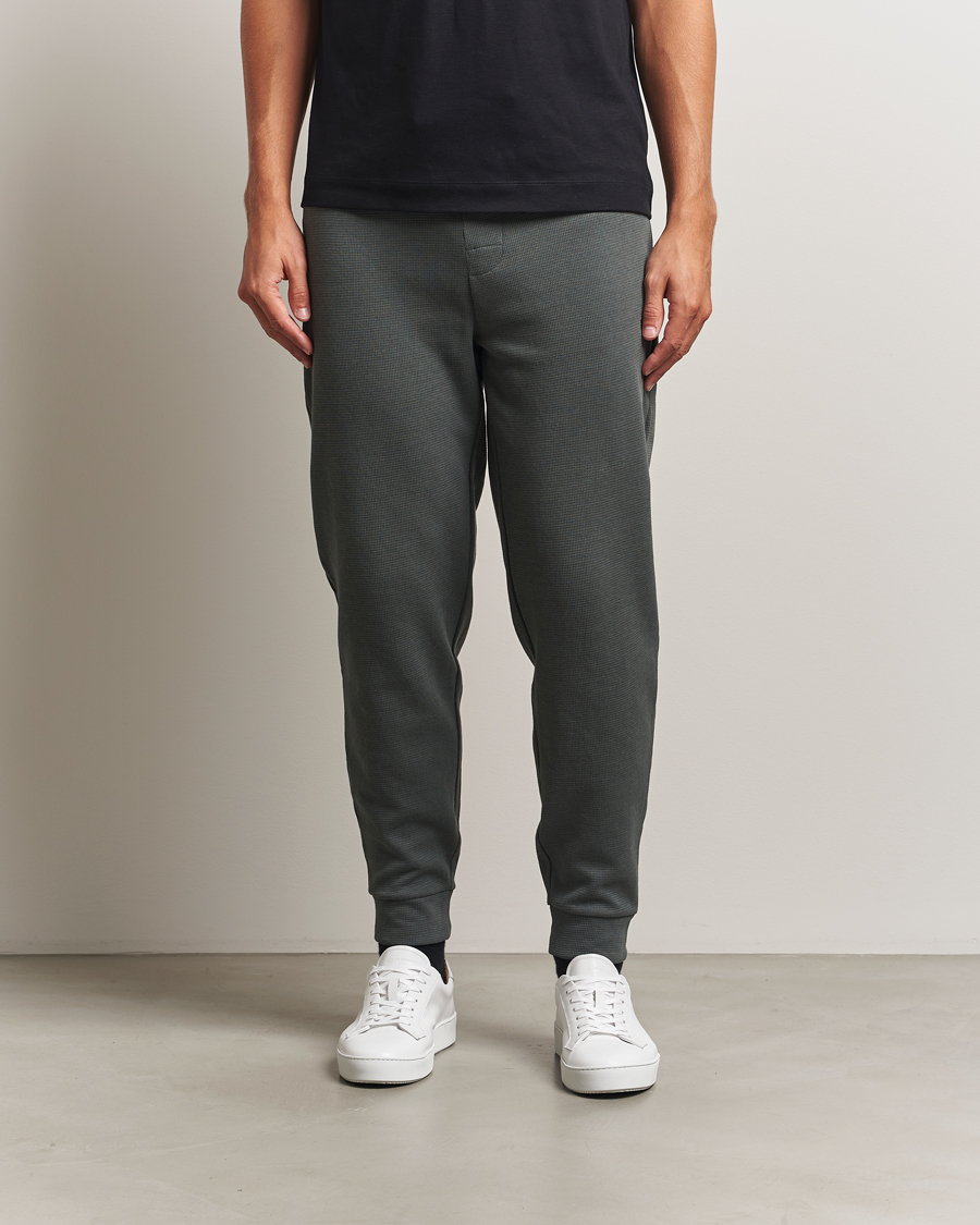 Herre | Pyjamas & Morgenkåber | BOSS BLACK | Waffle Pyjama Pants Open Green
