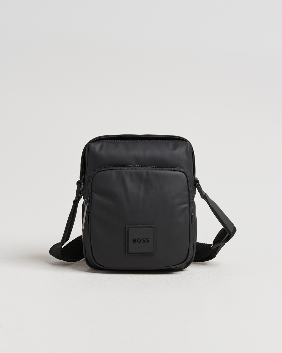 Herre | Tasker | BOSS BLACK | Oryo Pouch Zip Bag Black