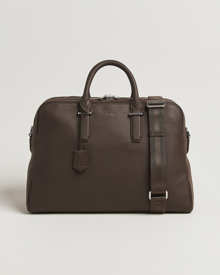 Herre | Tasker | BOSS BLACK | Madison Holdall Dark Brown