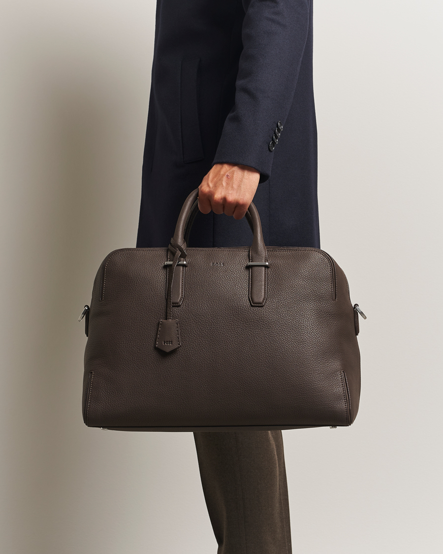 Herre | Tasker | BOSS BLACK | Madison Holdall Dark Brown