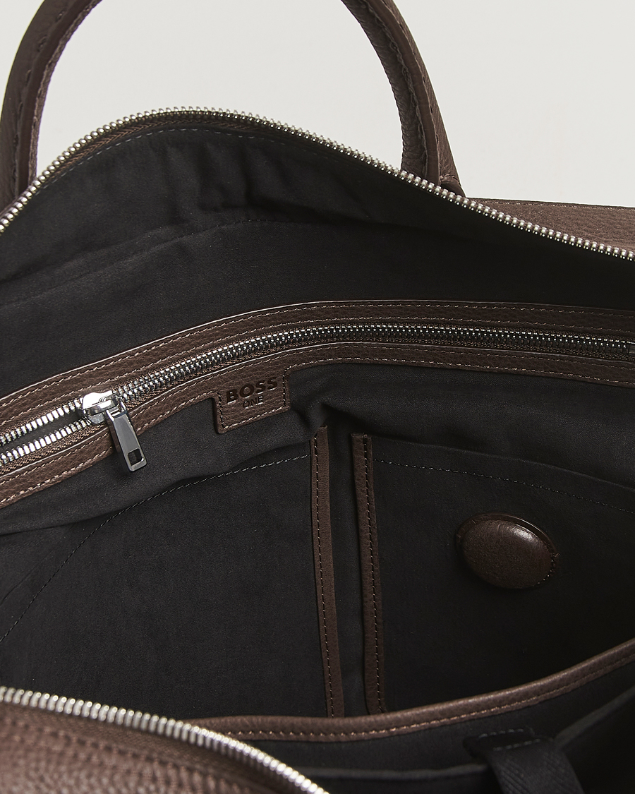 Herre | Tasker | BOSS BLACK | Madison Holdall Dark Brown