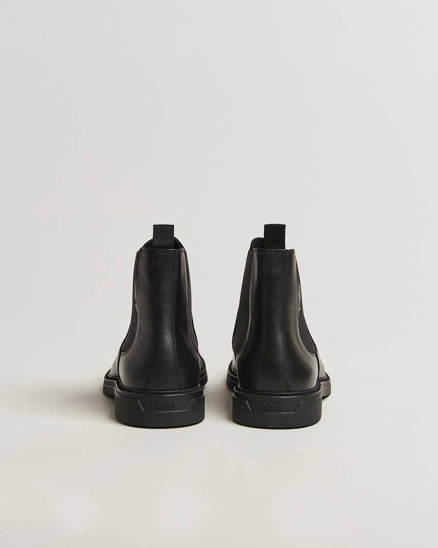 Herre | Støvler | BOSS BLACK | Calev Leather Chelsea Boot Black