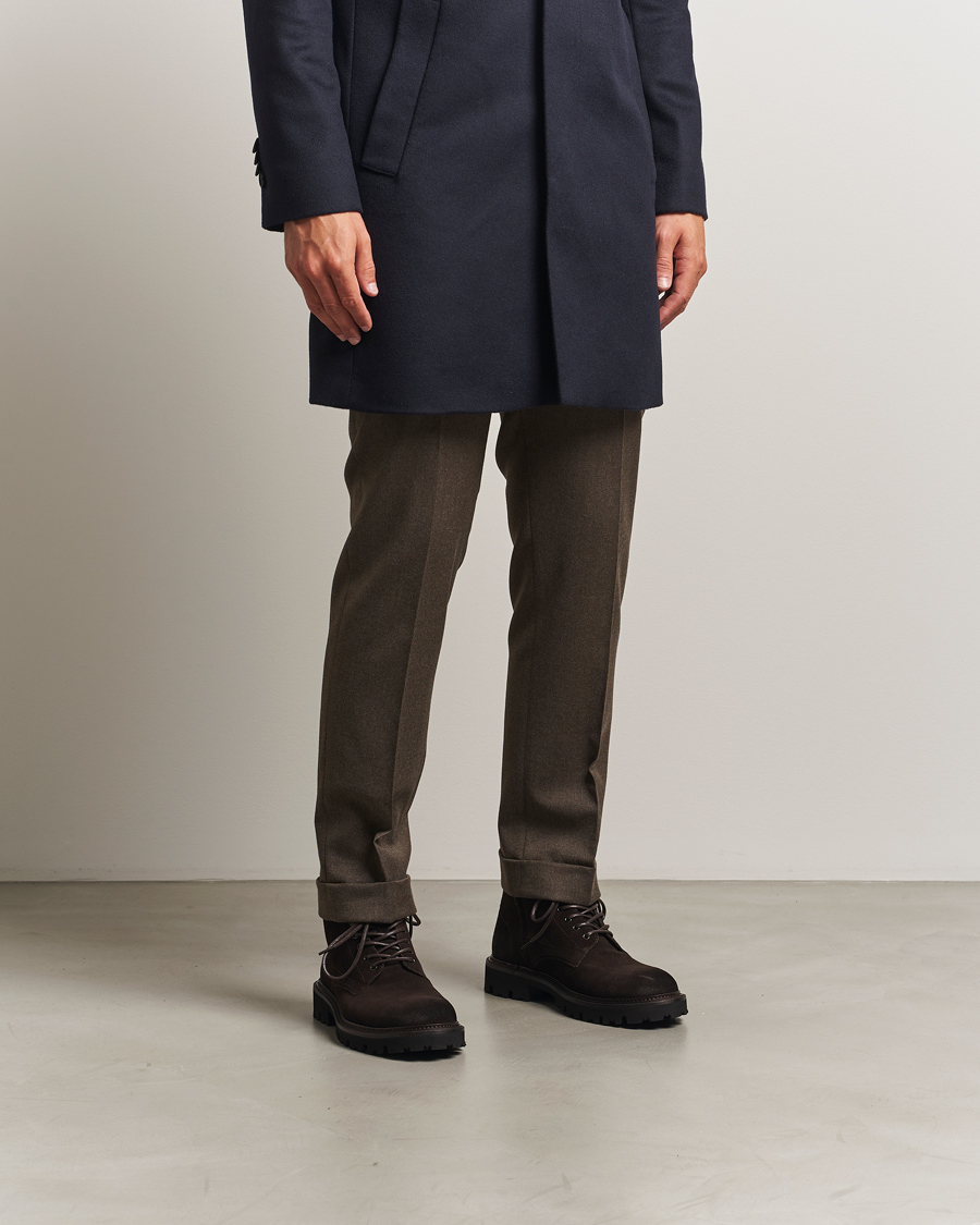 Herre | Støvler | BOSS BLACK | Julyo Suede Boot Dark Brown