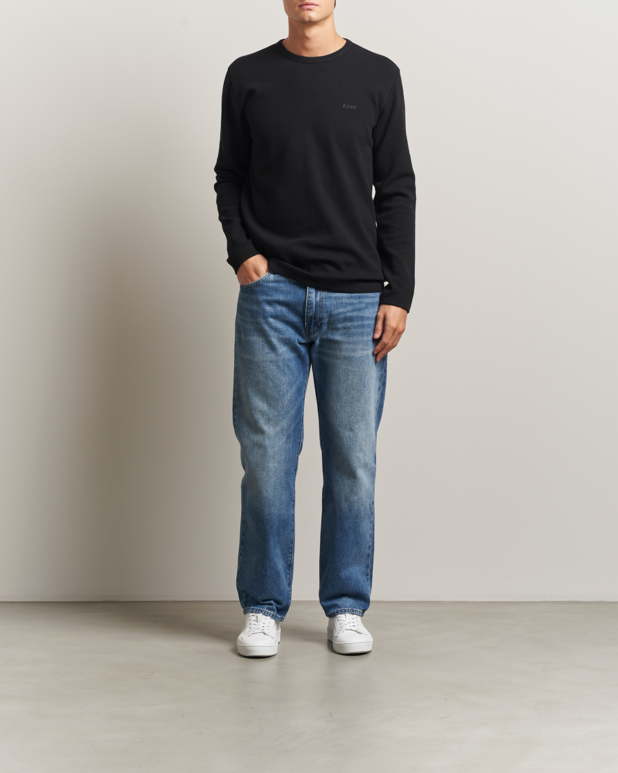 Herre | Trøjer | BOSS ORANGE | Tempesto Sweater Black
