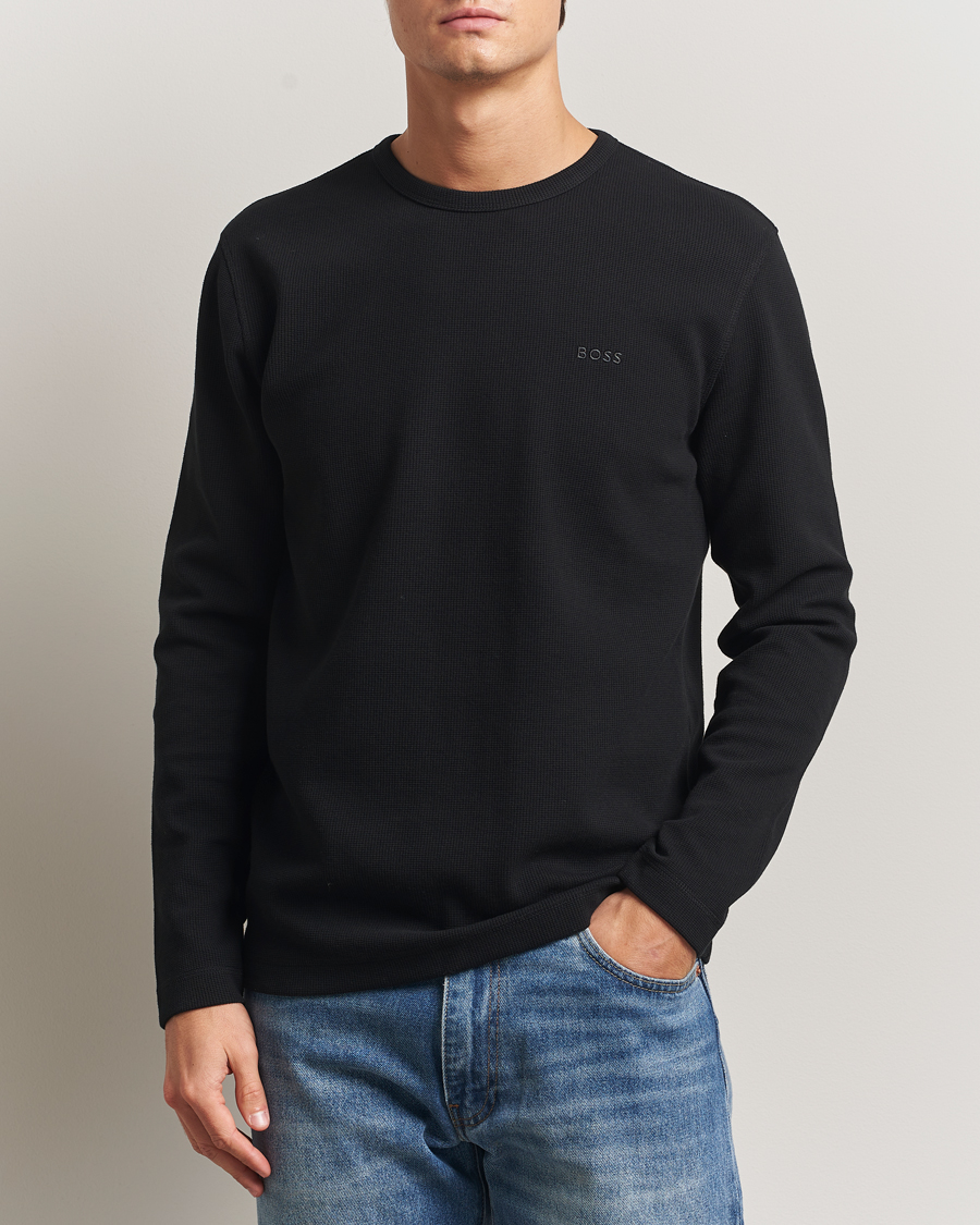 Herre | Trøjer | BOSS ORANGE | Tempesto Sweater Black