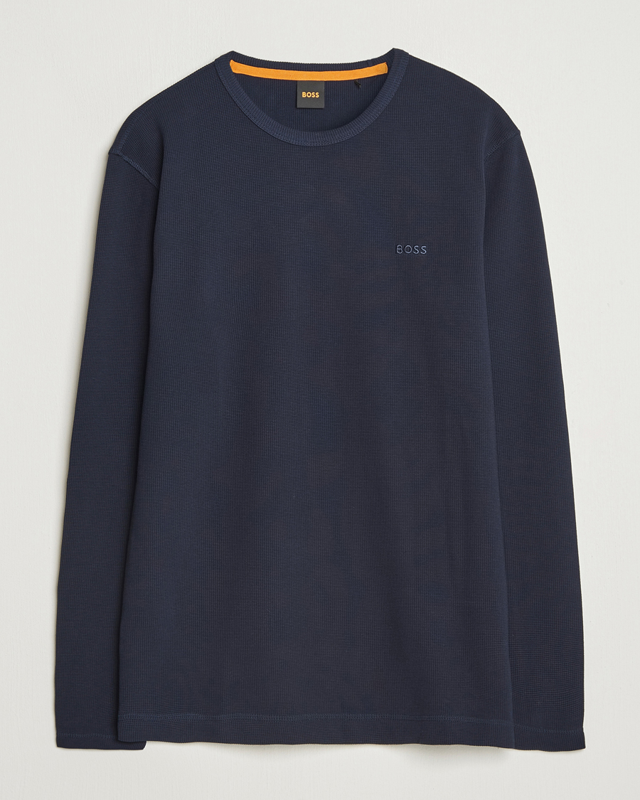 Herre | Trøjer | BOSS ORANGE | Tempesto Sweater Dark Blue