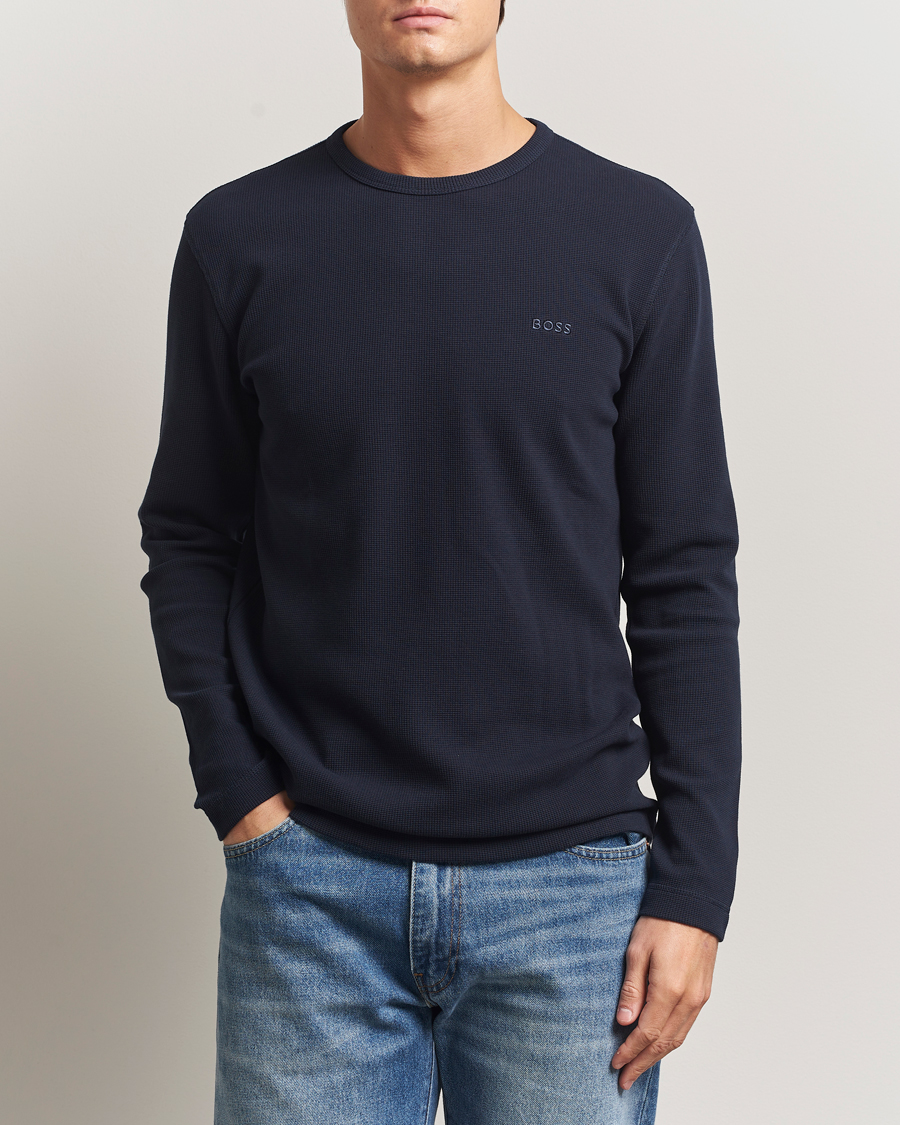 Herre | Trøjer | BOSS ORANGE | Tempesto Sweater Dark Blue