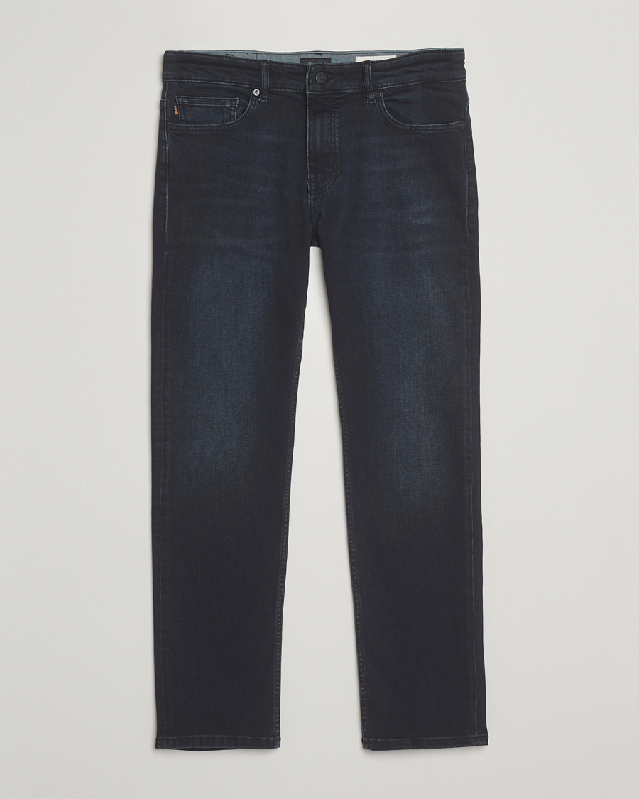 Herre | Jeans | BOSS ORANGE | Delaware Slim Fit Jeans Dark Blue