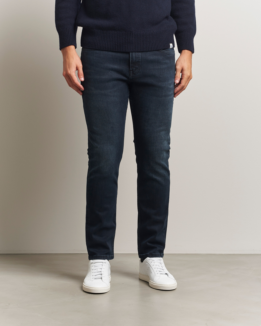 Herre | Jeans | BOSS ORANGE | Delaware Slim Fit Jeans Dark Blue