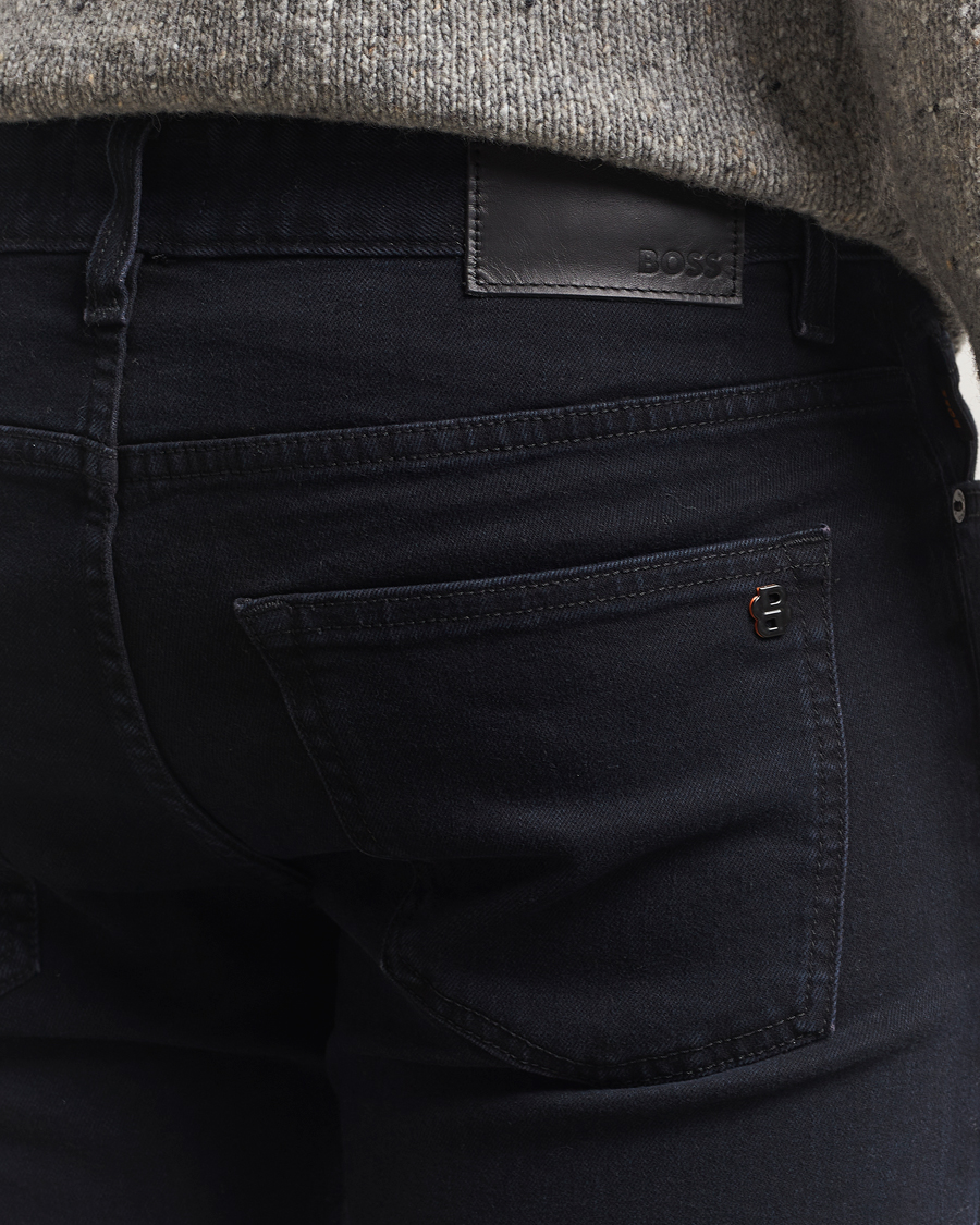 Herre | Jeans | BOSS ORANGE | Delaware Slim Fit Jeans Dark Blue