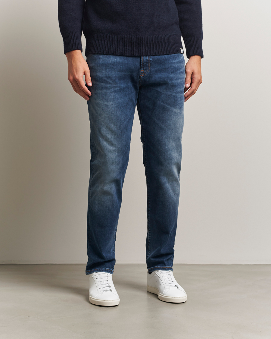 Herre | Jeans | BOSS ORANGE | Re.Maine Regular Fit Jeans Dark Blue