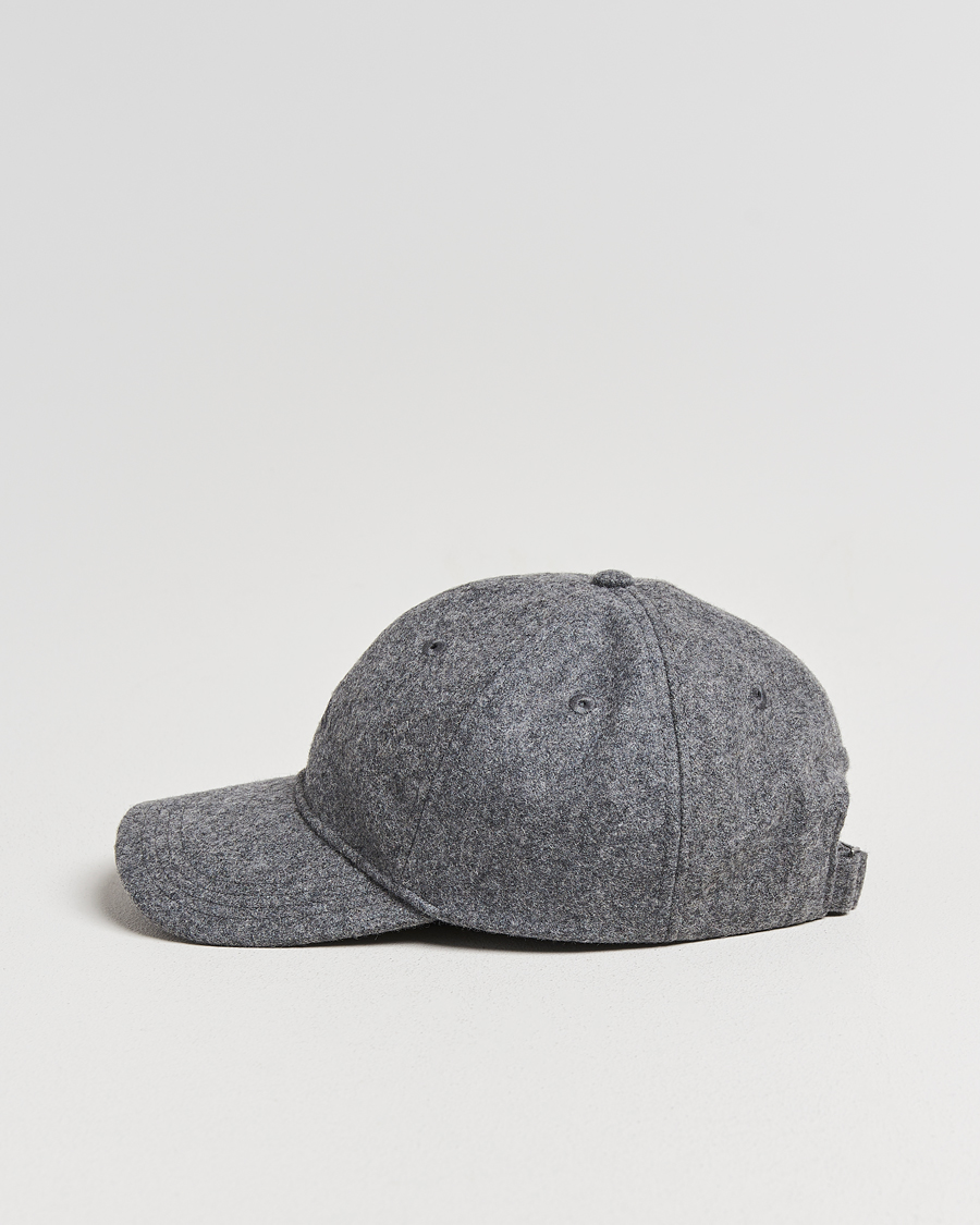 Herre | Hatte & kasketter | BOSS ORANGE | Derrel Wool Cap Open Grey