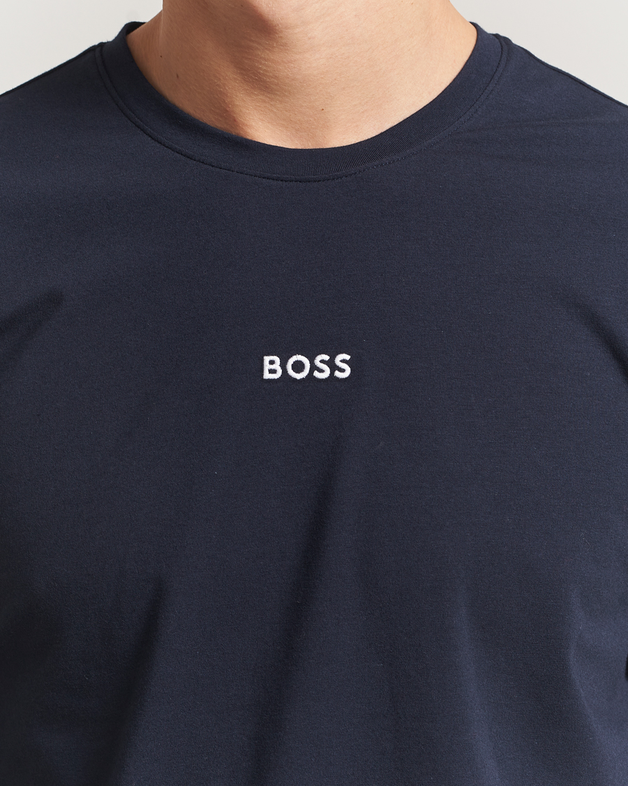 Herre | Pyjamas & Morgenkåber | BOSS BLACK | Long Sleeve Pyjama Set Open Blue
