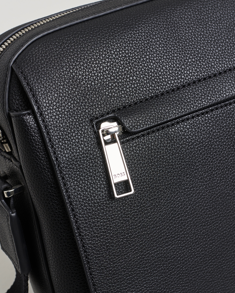 Herre | Tasker | BOSS BLACK | Ray Flap Messenger Bag Black