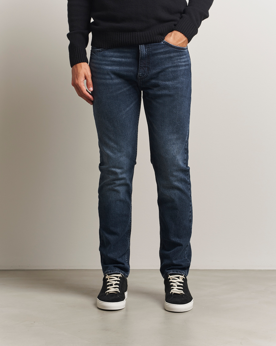 Herre | Jeans | HUGO | Ash Slim Fit Jeans Dark Blue