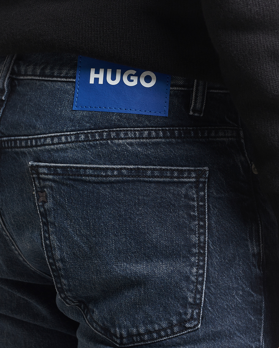 Herre | Jeans | HUGO | Ash Slim Fit Jeans Dark Blue