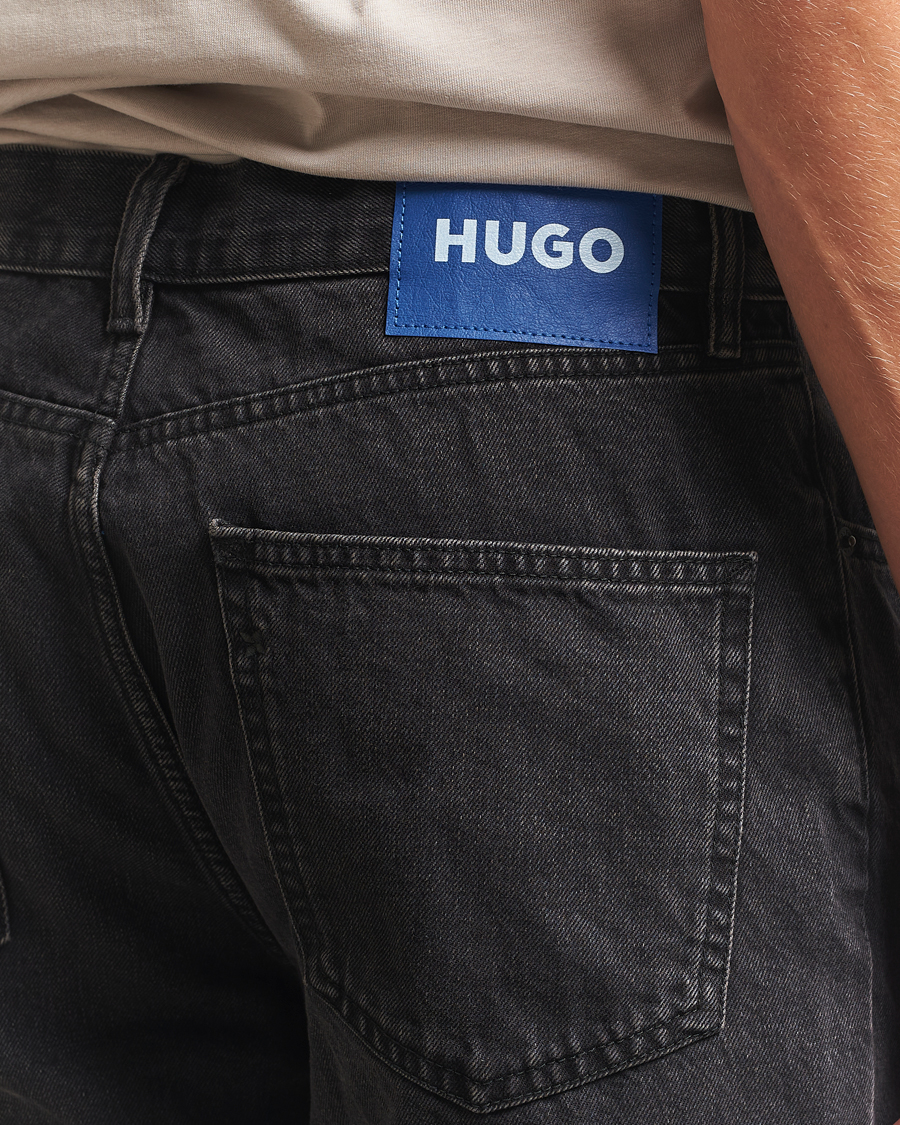 Herre | Jeans | HUGO | Jonah Straight Fit Jeans Charcoal