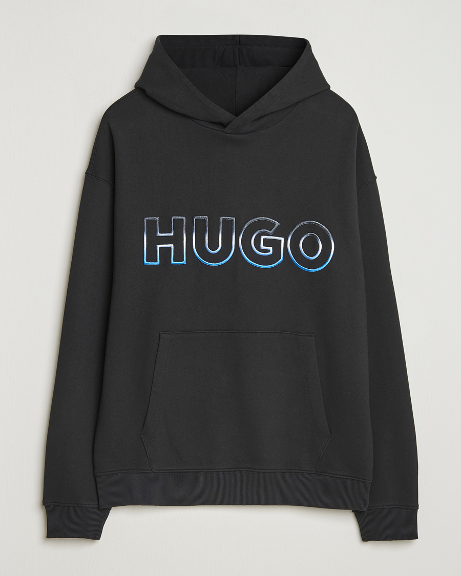 Herre | Trøjer | HUGO | Nogudi Logo Hoodie Black