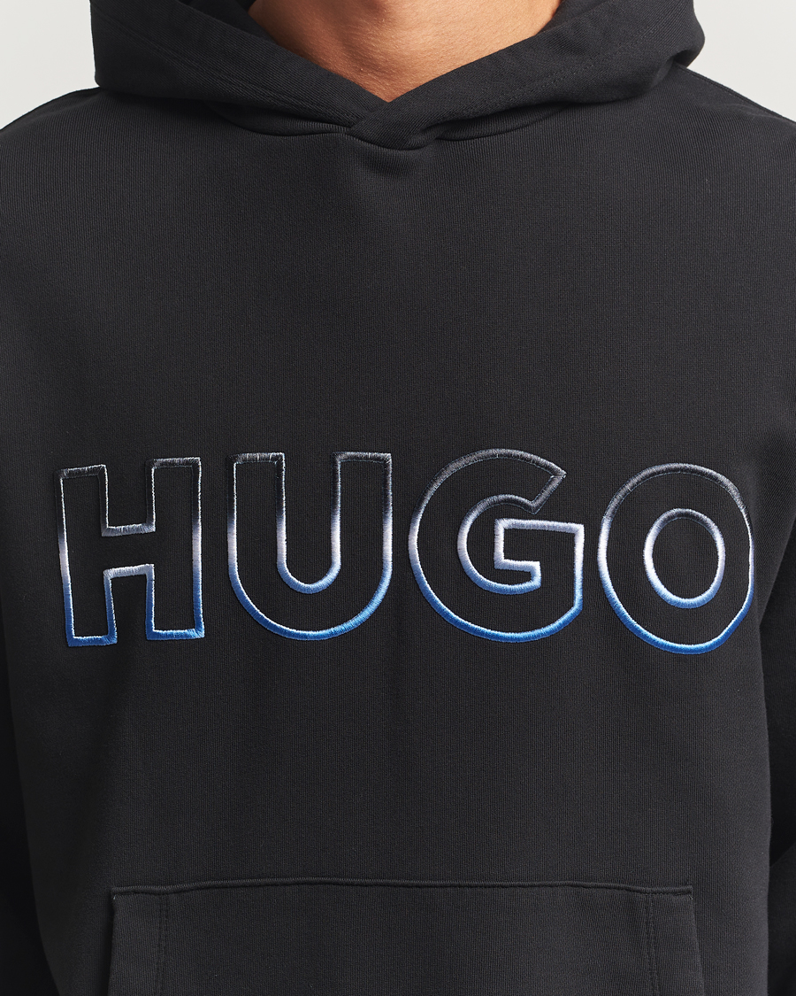Herre | Trøjer | HUGO | Nogudi Logo Hoodie Black