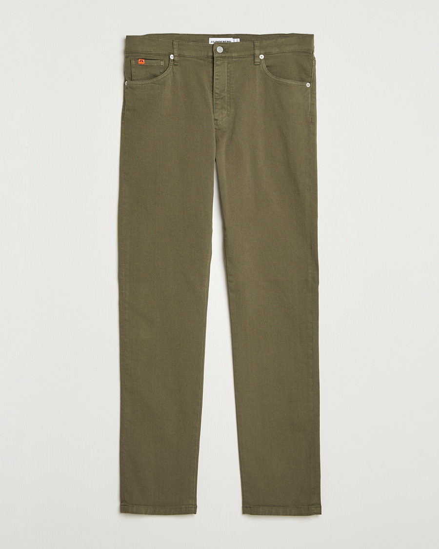 Herre | Jeans | J.Lindeberg | Jax Left Hand Twill Jeans Forest Green
