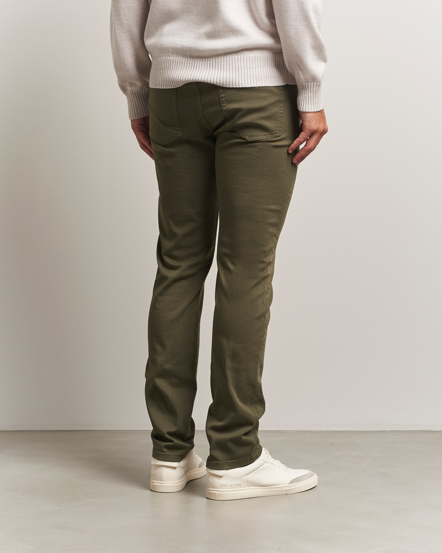 Herre | Jeans | J.Lindeberg | Jax Left Hand Twill Jeans Forest Green
