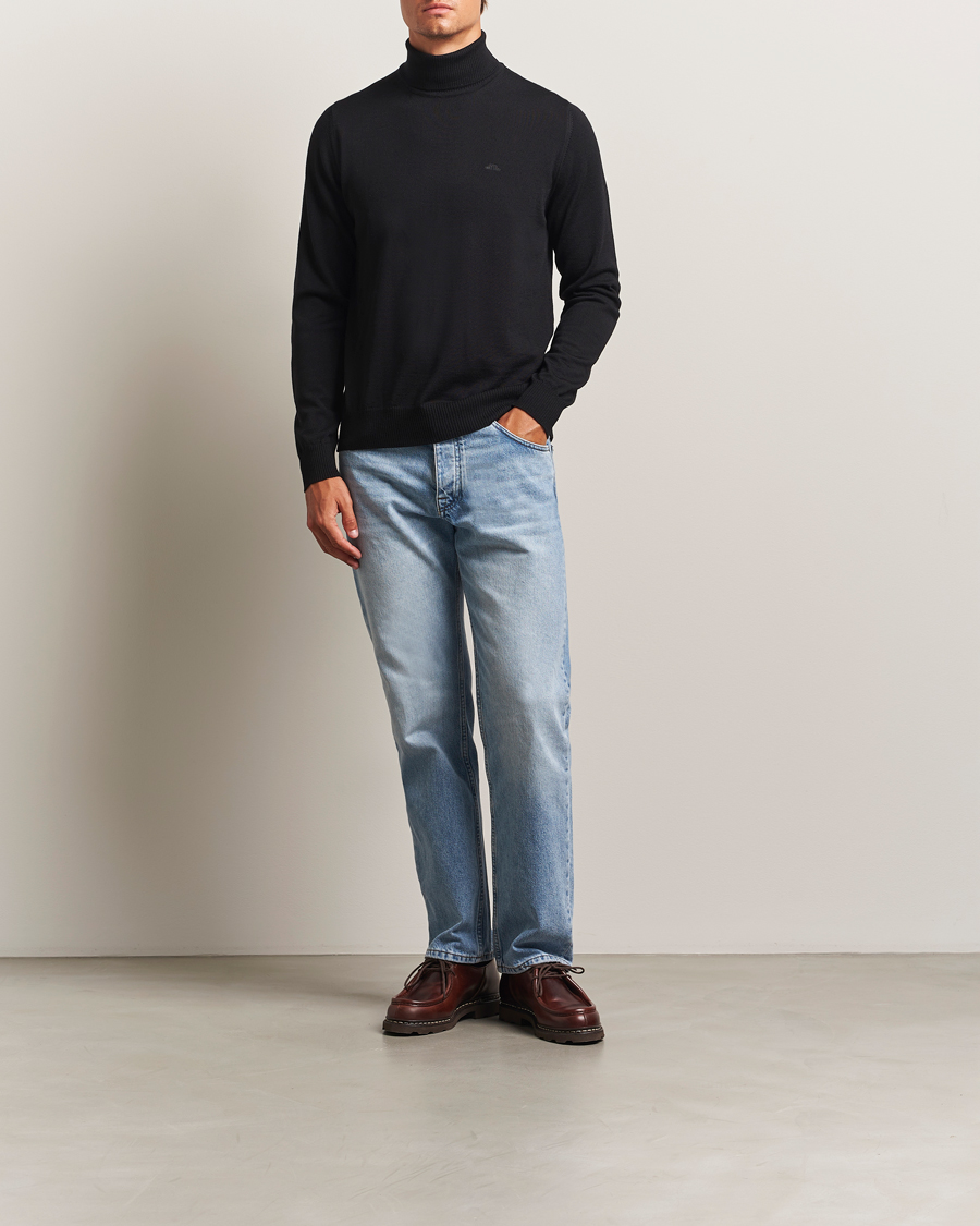 Herre | Trøjer | J.Lindeberg | Kaden Merino Turtleneck Black