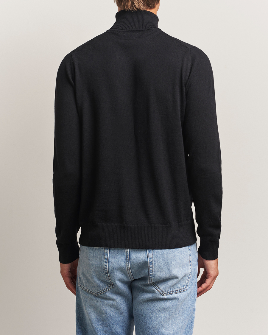 Herre | Trøjer | J.Lindeberg | Kaden Merino Turtleneck Black