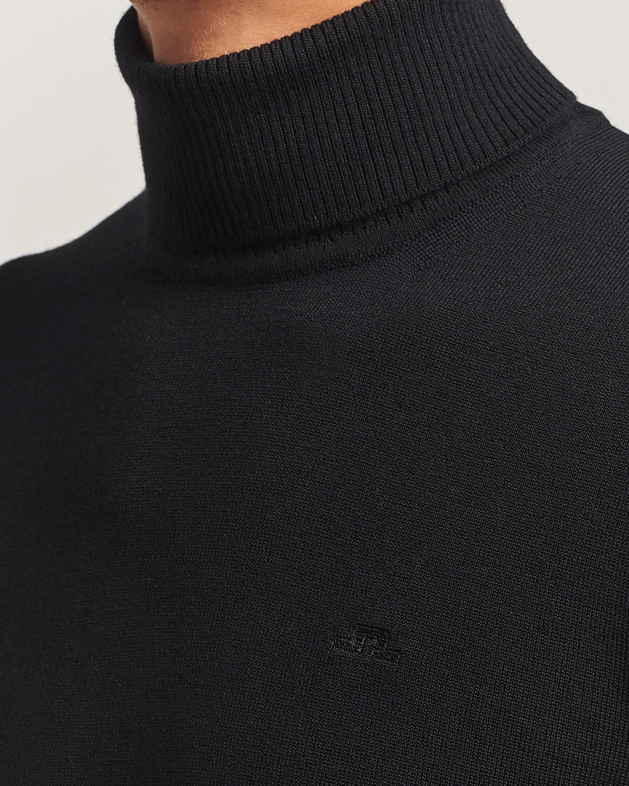Herre | Trøjer | J.Lindeberg | Kaden Merino Turtleneck Black