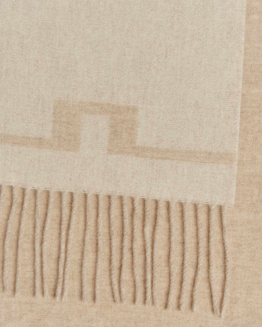 Herre | Halstørklæder | J.Lindeberg | Champ Wool Doublefaced Scarf Moonbeam