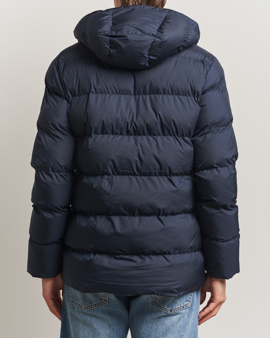 Herre | Jakker | J.Lindeberg | Padded Hooded Jacket Navy