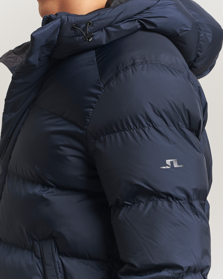 Herre | Jakker | J.Lindeberg | Padded Hooded Jacket Navy