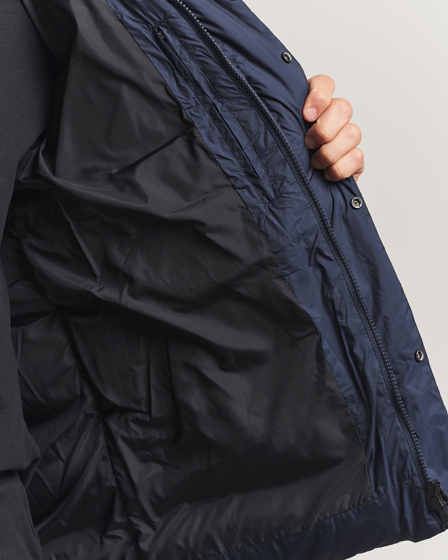 Herre | Jakker | J.Lindeberg | Padded Hooded Jacket Navy