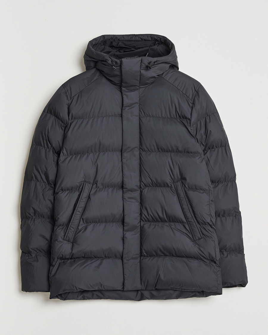 Herre | Jakker | J.Lindeberg | Padded Hooded Jacket Black