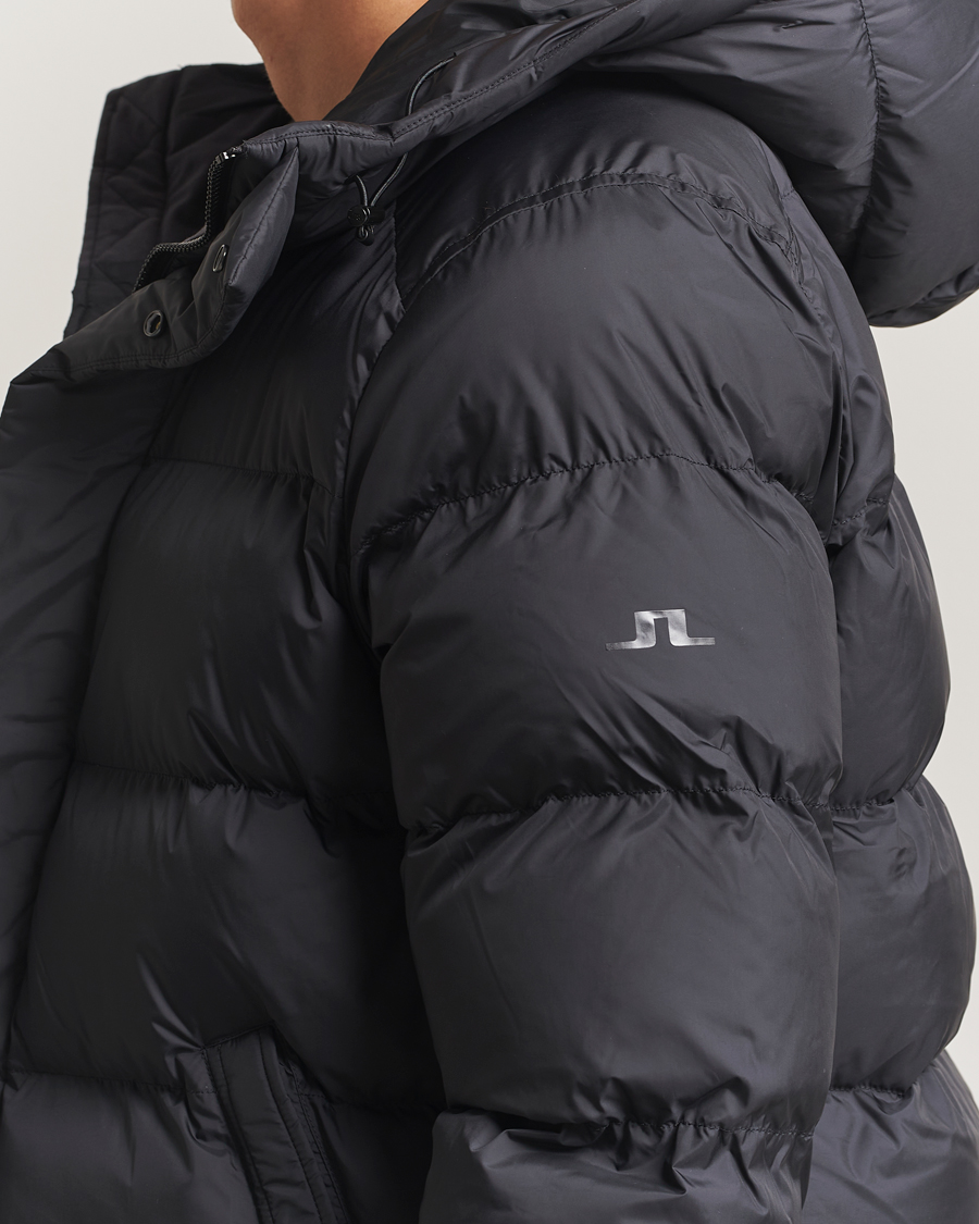 Herre | Jakker | J.Lindeberg | Padded Hooded Jacket Black