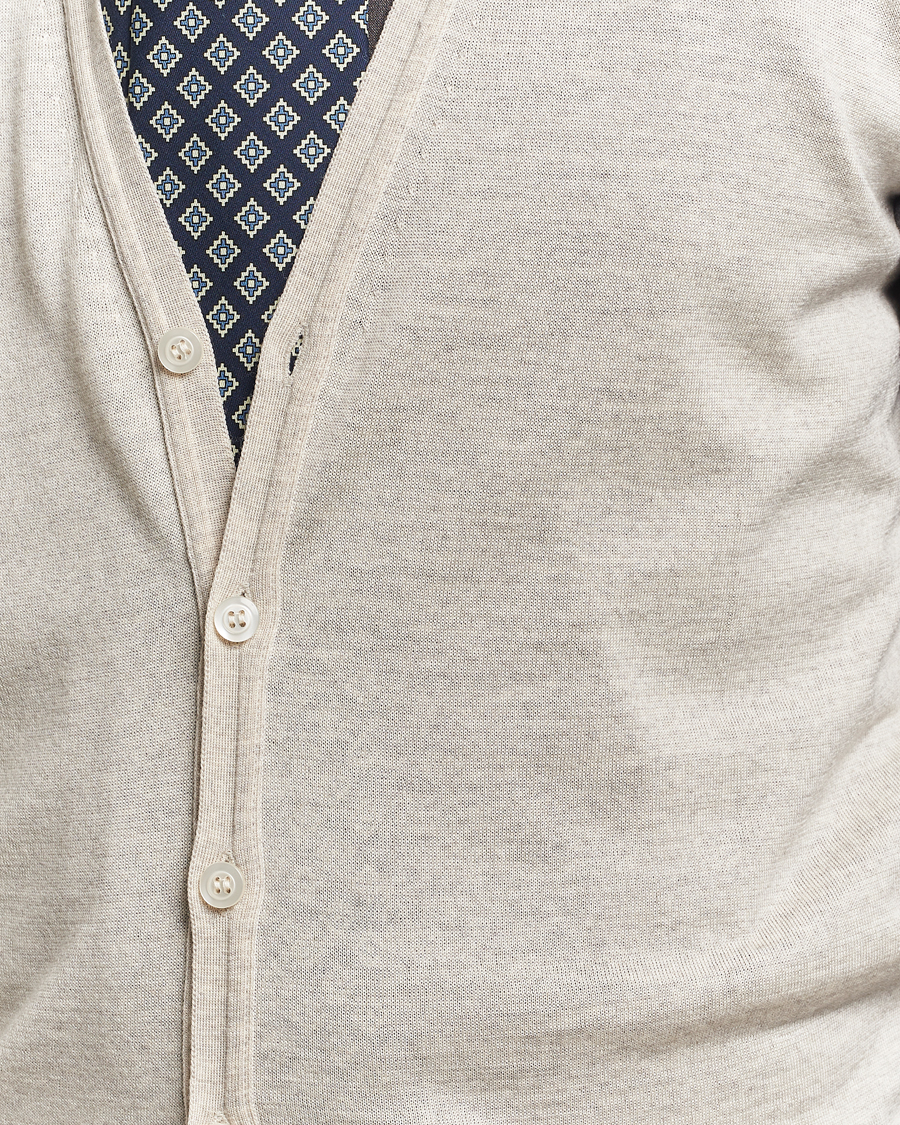 Herre | Trøjer | John Smedley | Huntswood Slim Fit Waistcoat Grey Fleece