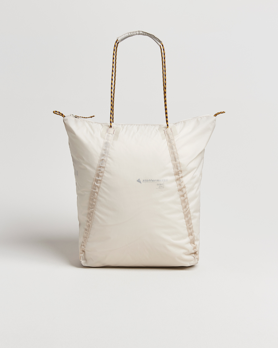 Herre | Tasker | Klättermusen | Gebo 23L Lightweight Totebag Putty Grey