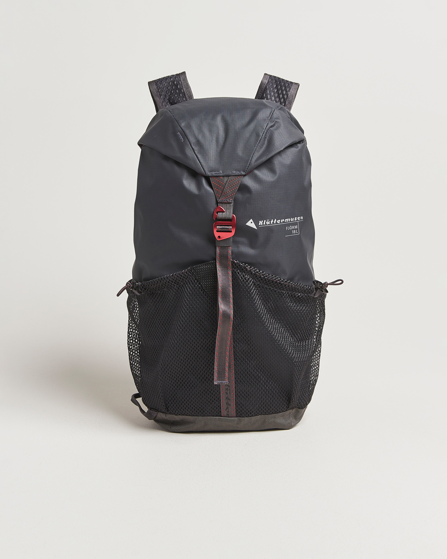 Herre | Tasker | Klättermusen | Fjörm Backpack 18L Raven