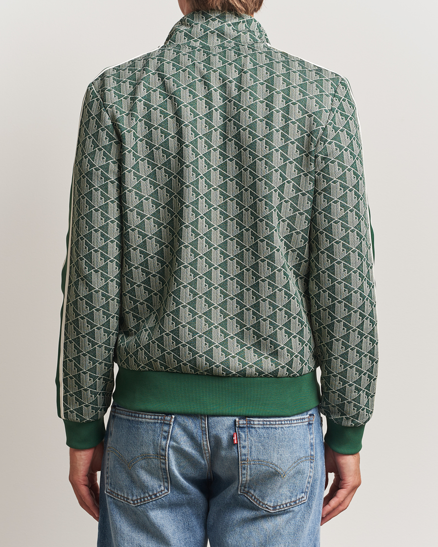 Herre | Trøjer | Lacoste | Monogram Track Jacket Green/Sinople