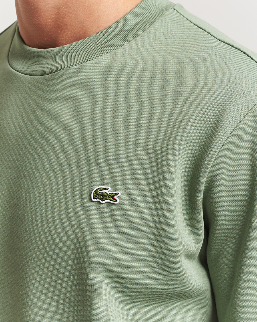Herre | Trøjer | Lacoste | Crew Neck Sweatshirt Thyme Green