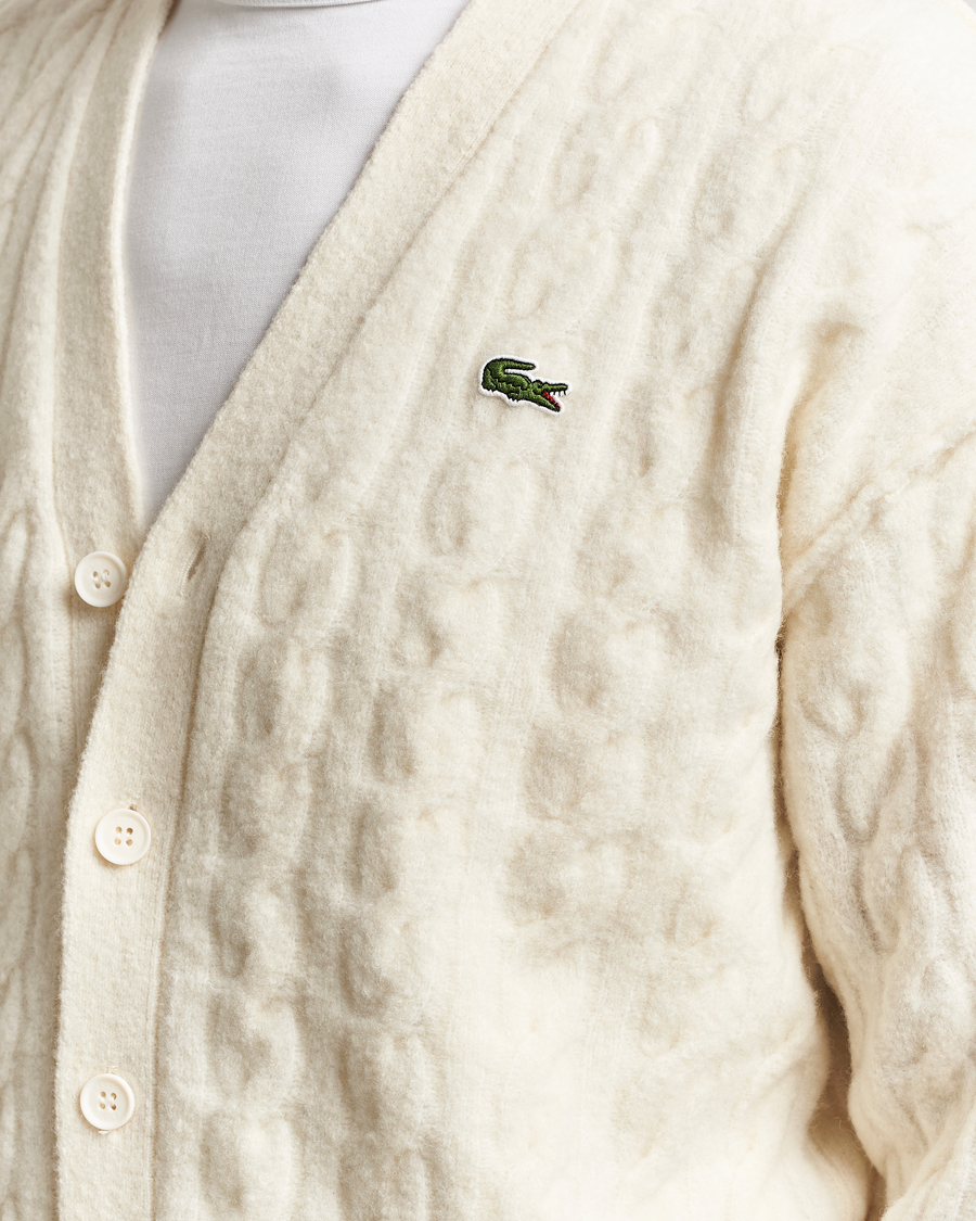 Herre | Trøjer | Lacoste | Fuzzy Wool Tennis Cardigan Lapland