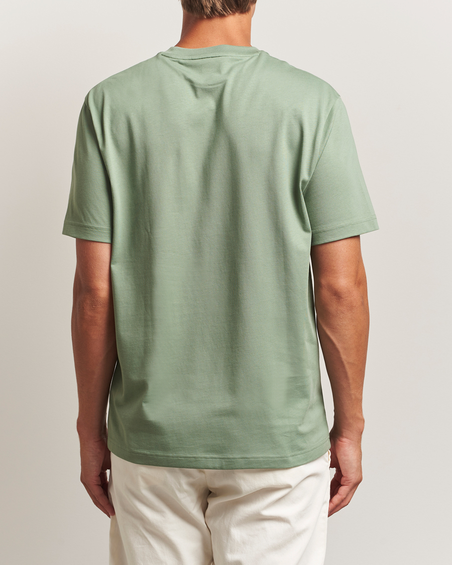 Herre | T-Shirts | Lacoste | Crew Neck T-Shirt Thyme Green