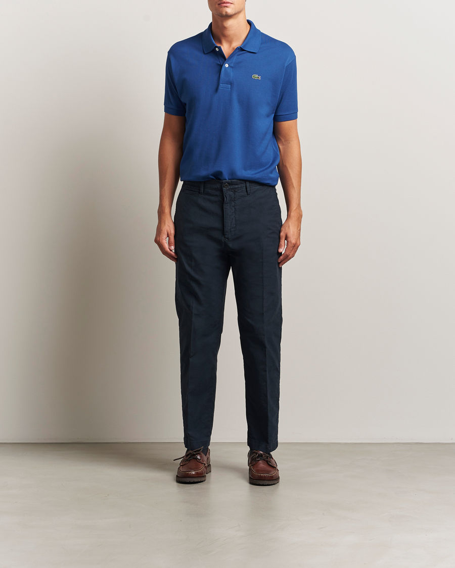 Herre | Polotrøjer | Lacoste | Original Polo Piké France Blue