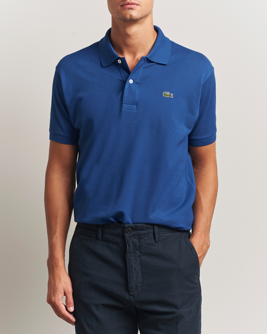 Herre | Polotrøjer | Lacoste | Original Polo Piké France Blue
