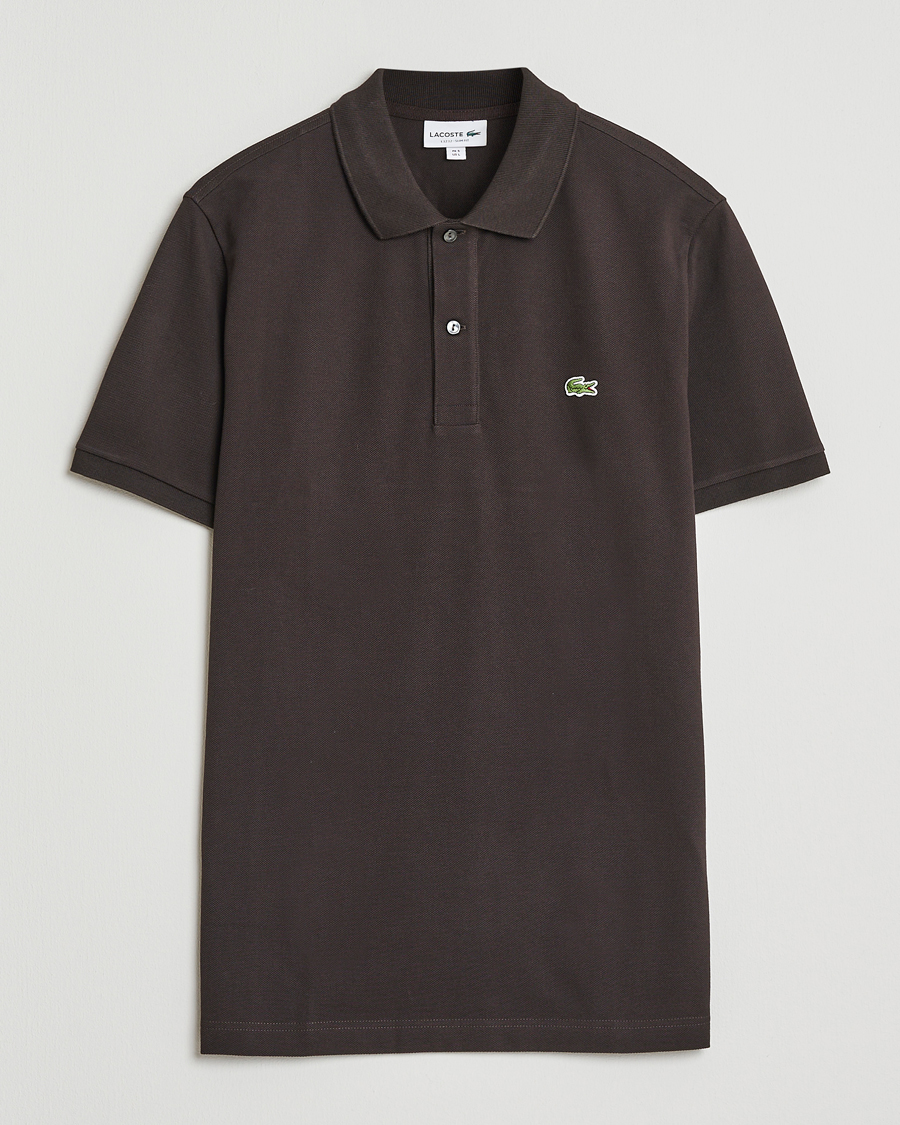 Herre | Polotrøjer | Lacoste | Slim Fit Polo Piké Porto Brown