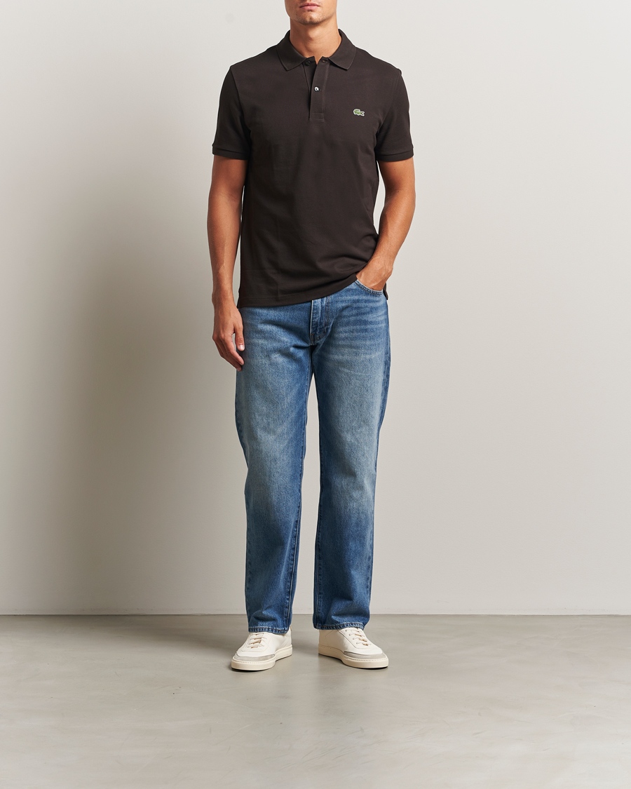 Herre | Polotrøjer | Lacoste | Slim Fit Polo Piké Porto Brown